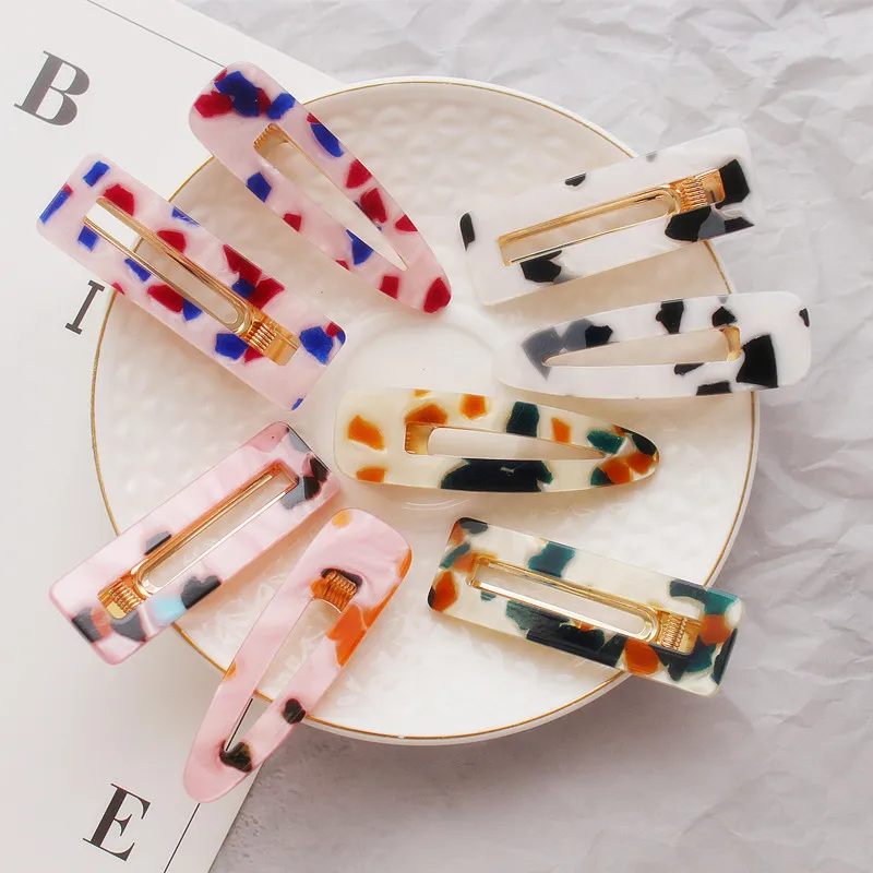Fashion Korean Sweet Acrylic Hairpin Female Lively Cute Hairpin Geometric Irregular Hairpin Girls Hair Clip Headband Accessories
Fashion Korean Sweet Acrylic Hairpin Female Lively Cute Hairpin Geometric Irregular Hairpin Girls Hair Clip Headband Accessories