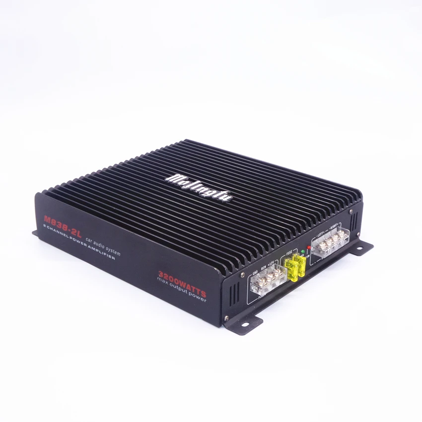 Foreign trade export car amplifier high - power car audio modified 2 - channel two - way car amplifier 3200w
Foreign trade export car amplifier high - power car audio modified 2 - channel two - way car amplifier 3200w