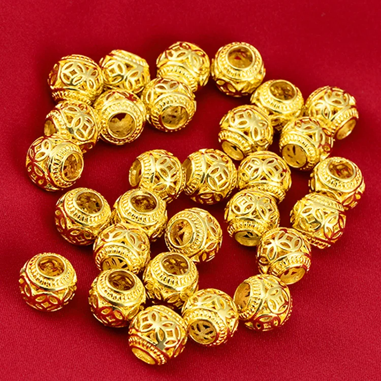 2PCS 10MM Gold Color Plated Brass Hollow Round Beads High Quality DIY Jewelry Accessories
2PCS 10MM Gold Color Plated Brass Hollow Round Beads High Quality DIY Jewelry Accessories