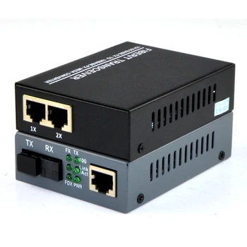 1 Pair 10/100Mbps Fiber Optic Media Converter 1 CH*SC 2 CH*RJ45 Converter 1 CH*SC 1 CH*RJ45 Fiber Optic Transceiver
1 Pair 10/100Mbps Fiber Optic Media Converter 1 CH*SC 2 CH*RJ45 Converter 1 CH*SC 1 CH*RJ45 Fiber Optic Transceiver