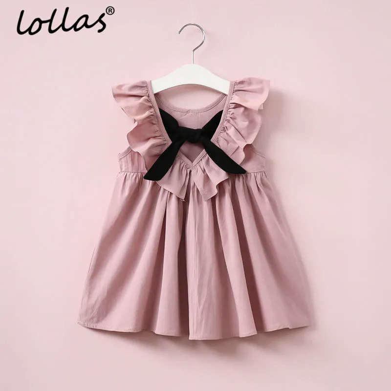 Lollas 2018 Summer New Casual Style Fashion Sleeve Girls Bow Dress Girl Clothing for Children Cute Dresses
Lollas 2018 Summer New Casual Style Fashion Sleeve Girls Bow Dress Girl Clothing for Children Cute Dresses