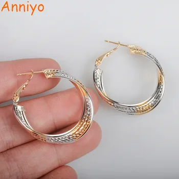 Anniyo 3CM Earrings For African Womens/Girl Mixed Light Rose Gold Jewelry Ethiopian Nigerian Earring Mama #047504
Anniyo 3CM Earrings For African Womens/Girl Mixed Light Rose Gold Jewelry Ethiopian Nigerian Earring Mama #047504