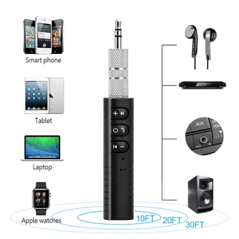 Mini Wireless 4.1 Bluetooth Adapter Dongle Receiver AUX 3.5mm Jack Audio Music Stereo Car Portable 2.4Hz for computer headphones
Mini Wireless 4.1 Bluetooth Adapter Dongle Receiver AUX 3.5mm Jack Audio Music Stereo Car Portable 2.4Hz for computer headphones