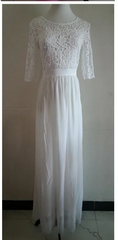 Dresses with Sexy Stitching for Children's in Full-blown Lace | Женская одежда