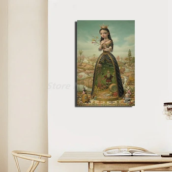 The Creatrix By Mark Ryden Wall Art Canvas Poster And Print Canvas Painting Decorative Picture For Office Living Room Home Decor
The Creatrix By Mark Ryden Wall Art Canvas Poster And Print Canvas Painting Decorative Picture For Office Living Room Home Decor