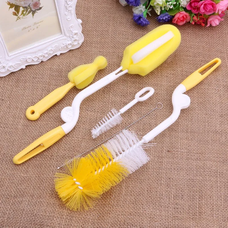 5pcs/set Baby Bottle Brushes Dummy Nipple Pacifier Brushes Milk Feeding Bottle Brushes Sponge Tools Bottle Cleaner Random Color
5pcs/set Baby Bottle Brushes Dummy Nipple Pacifier Brushes Milk Feeding Bottle Brushes Sponge Tools Bottle Cleaner Random Color