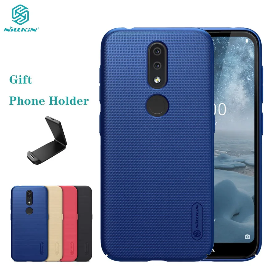 For Nokia 4.2 Case Cover Genuine Nillkin Super Frosted Shield Hard PC Back Cover Black mobile Phone protector Case For Nokia4.2
For Nokia 4.2 Case Cover Genuine Nillkin Super Frosted Shield Hard PC Back Cover Black mobile Phone protector Case For Nokia4.2