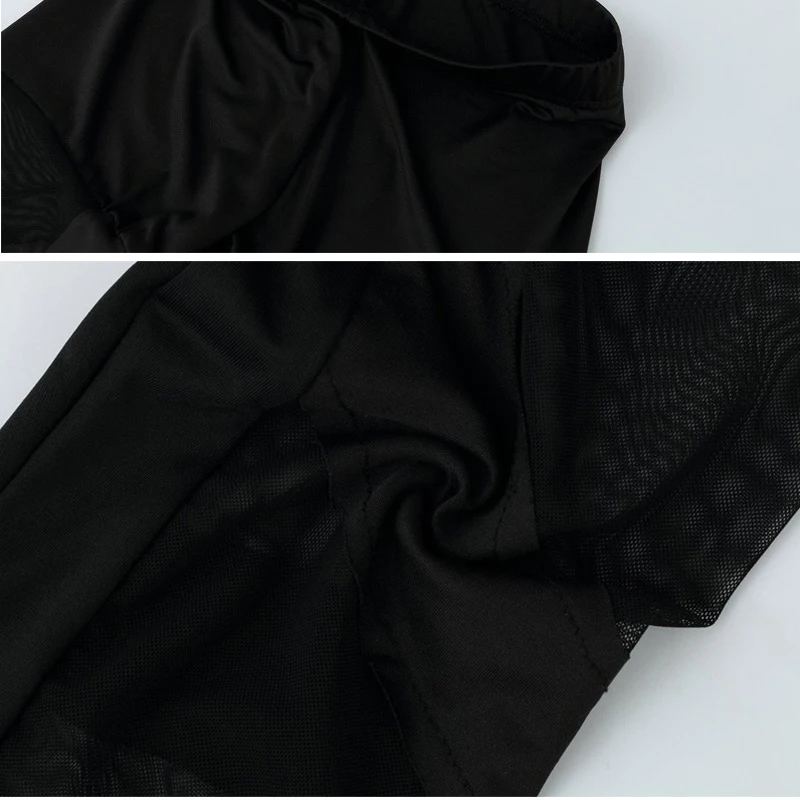 Sexy Black Cross Mesh Leggings Sexy Black Cross Mesh Leggings