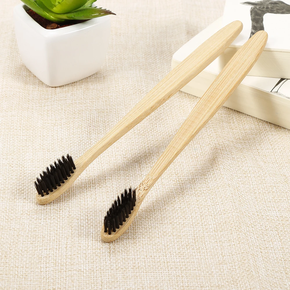Y&W&F 30 Pcs Natural Bamboo Toothbrush Eco Friendly Bamboo Handle Soft Black Hair Toothbrush Wooden Handle Oral Clean Tool
Y&W&F 30 Pcs Natural Bamboo Toothbrush Eco Friendly Bamboo Handle Soft Black Hair Toothbrush Wooden Handle Oral Clean Tool