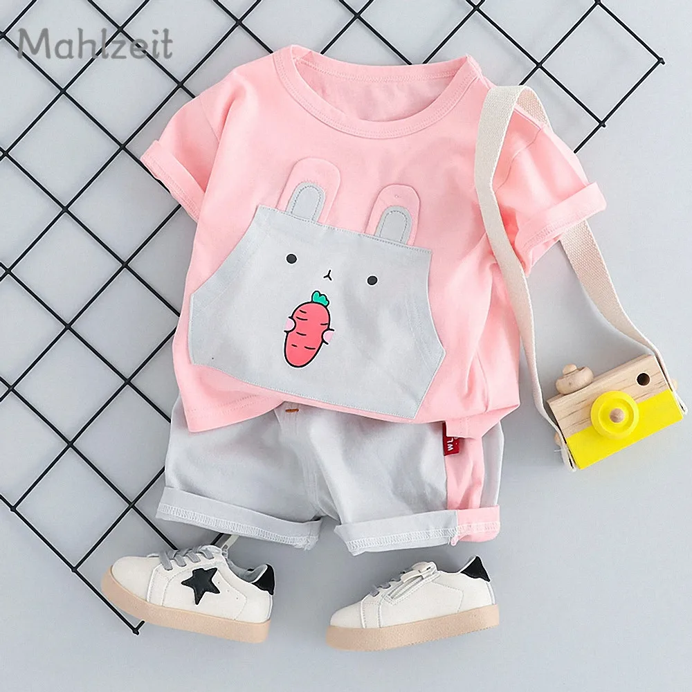 2019 Summer new baby boy girl 2pcs set cartoon T-shirt +cotton pant suit for 3-36M baby kids soft cool clothes
2019 Summer new baby boy girl 2pcs set cartoon T-shirt +cotton pant suit for 3-36M baby kids soft cool clothes