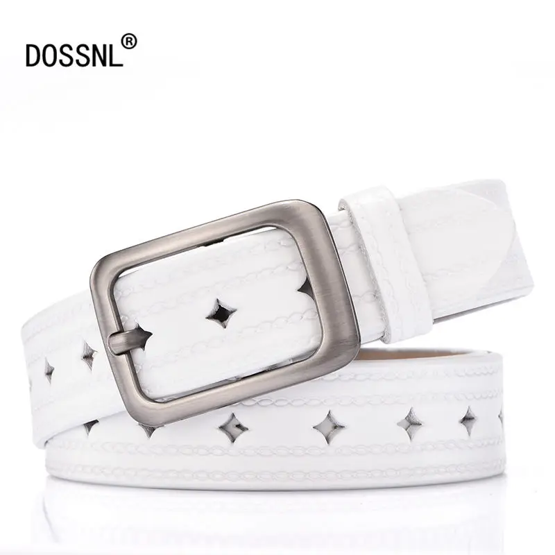 DOSSNL Genuine Leather Star-Shaped Belt Hole Female Cowhide Strap Original Luxury Thin Leather Openwork Porous Belts Women B016
DOSSNL Genuine Leather Star-Shaped Belt Hole Female Cowhide Strap Original Luxury Thin Leather Openwork Porous Belts Women B016