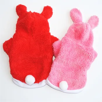 Warm Cute Cat Clothes Easter Rabbit Animals Suit Clothing windproof Pet Product Cute Bunny cotton suit For Cat Winter Shipping
Warm Cute Cat Clothes Easter Rabbit Animals Suit Clothing windproof Pet Product Cute Bunny cotton suit For Cat Winter Shipping