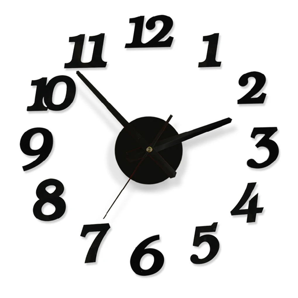 2019 New Clock Diy Wall Clock 3D Decoration Sticker Home Office Decor Living Room Quartz Needle
2019 New Clock Diy Wall Clock 3D Decoration Sticker Home Office Decor Living Room Quartz Needle