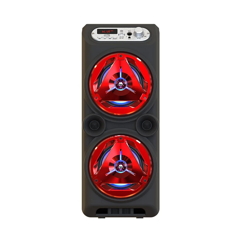 Multi-functional Bluetooth Speaker Wireless Stereo Subwoofer Heavy Bass Colorful Backlight Speakers Support LCD Display FM Radio
Multi-functional Bluetooth Speaker Wireless Stereo Subwoofer Heavy Bass Colorful Backlight Speakers Support LCD Display FM Radio