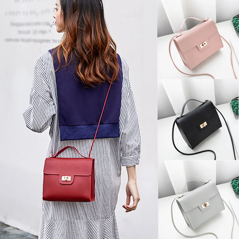 Women Shoulder Bag Turn Lock Messenger Satchel Tote Crossbody Bag Candy colors Wild Phone Bag taschen women#30
Women Shoulder Bag Turn Lock Messenger Satchel Tote Crossbody Bag Candy colors Wild Phone Bag taschen women#30