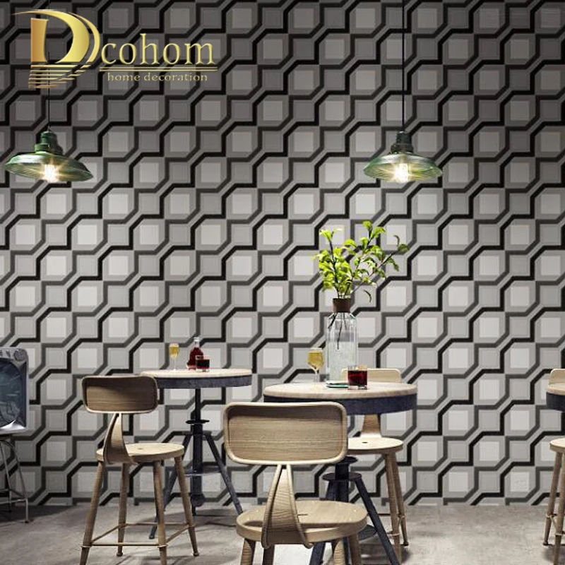 PVC Waterproof Modern home decoration geometric wallpapers living room bedroom cafe television background wall paper roll
PVC Waterproof Modern home decoration geometric wallpapers living room bedroom cafe television background wall paper roll