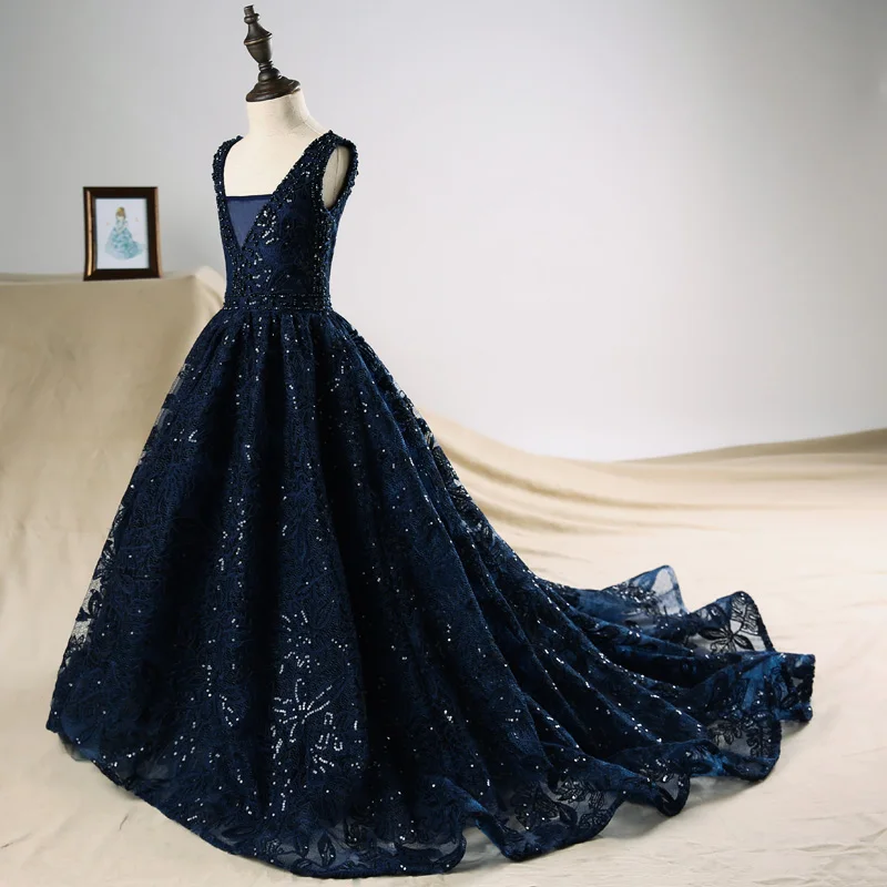 New Arrival Princess Girls Ball Gown Dress Square Collar Kids Long Trailing Dresses First Communion Party Beading Dress JF450
New Arrival Princess Girls Ball Gown Dress Square Collar Kids Long Trailing Dresses First Communion Party Beading Dress JF450
