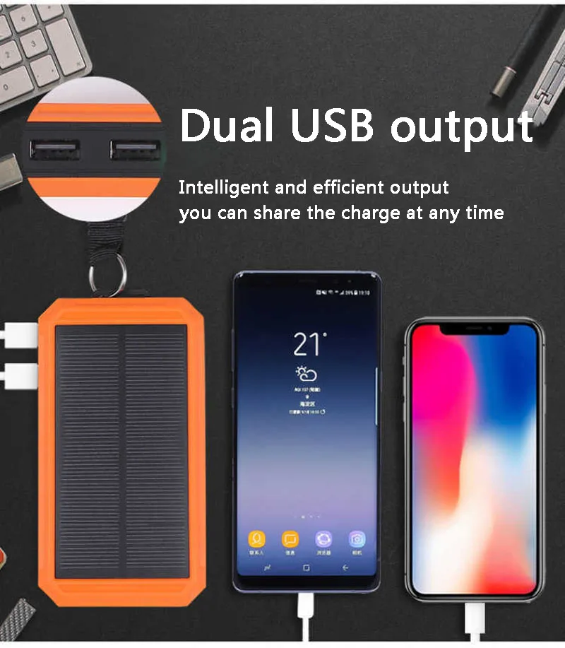 15000mAh Solar Power Bank Portable External Battery Solar Powerbank Charger with Electric Cigarette Lighter for Smart Phone
15000mAh Solar Power Bank Portable External Battery Solar Powerbank Charger with Electric Cigarette Lighter for Smart Phone