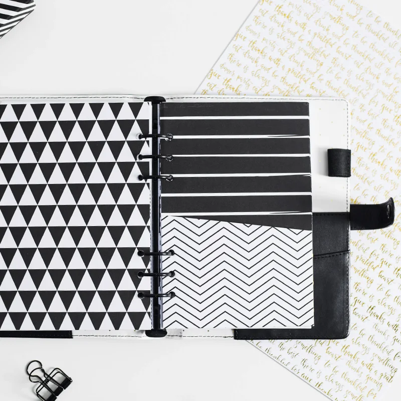Dokibook Foil Black Series Storage Pocket For Kikki.k Spiral Notebook Spiral Planner Card Storage Accessories Stationery
Dokibook Foil Black Series Storage Pocket For Kikki.k Spiral Notebook Spiral Planner Card Storage Accessories Stationery