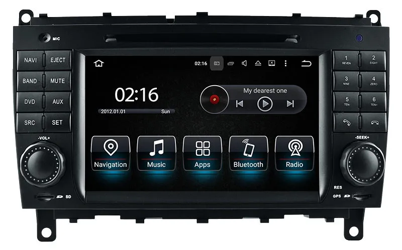 Автомобильный DVD плеер Android 8 0 для Mercedes Benz CLK W209 CLS W219 с GPS навигацией радио BT SD wi fi