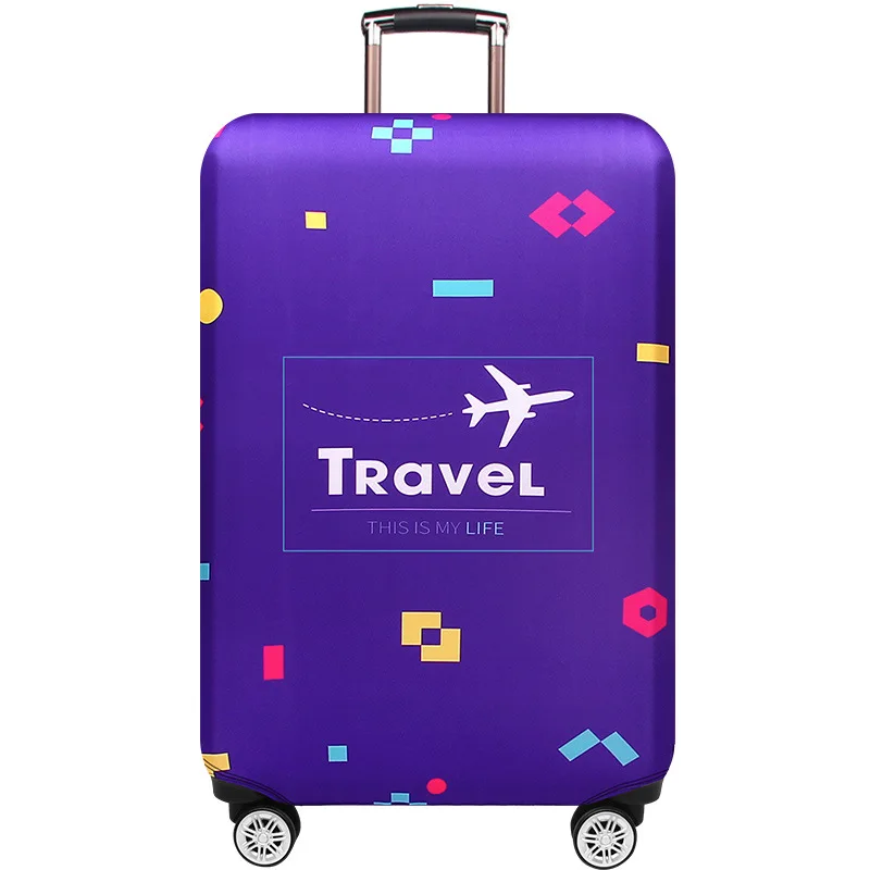 Travel Accessories Luggage Cover 18-32 inches Elastic Trolley Suitcase protect Case Dust proof Anti Scratch Mark Tag |