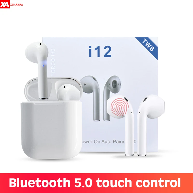 Bluetooth Earphone i12 TWS Mini Sports Earpiece with Mic Stereo Sound Mobile Phone Earbuds Headset With Charging Box For iPhone
Bluetooth Earphone i12 TWS Mini Sports Earpiece with Mic Stereo Sound Mobile Phone Earbuds Headset With Charging Box For iPhone