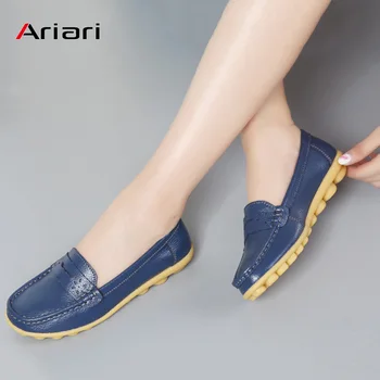2019 spring women leather loafers slip-on ballet flats black Shoes female shoe comfortable boat shoes moccasins big size 35-44
2019 spring women leather loafers slip-on ballet flats black Shoes female shoe comfortable boat shoes moccasins big size 35-44