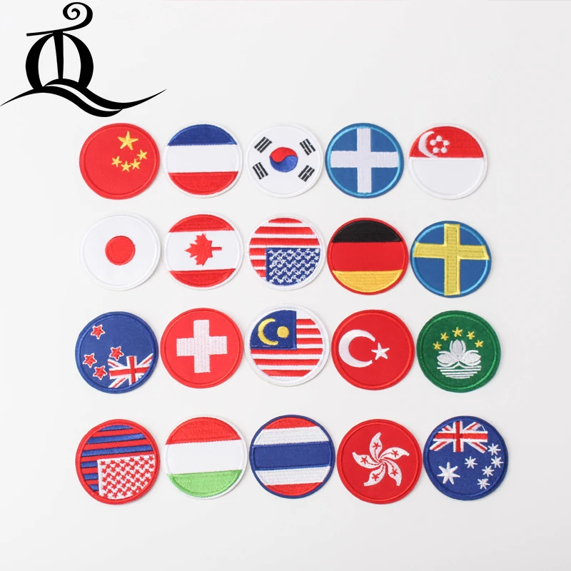Mix 5.2cm 1pcs Flag of Nations Sewing Clothes Patch Iron On Embroidery Patches Hotfix Applique Motifs Sew On cartoon Patch DQ10
Mix 5.2cm 1pcs Flag of Nations Sewing Clothes Patch Iron On Embroidery Patches Hotfix Applique Motifs Sew On cartoon Patch DQ10