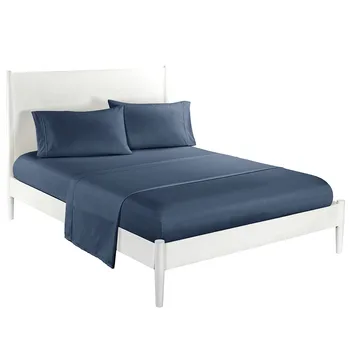 4Pcs/Set Simple Series Durable Solid Navy Bedding Set Bed Sheet Bed Mattress 2 Pillow Case Room Bedding Decoration Set Full Size
4Pcs/Set Simple Series Durable Solid Navy Bedding Set Bed Sheet Bed Mattress 2 Pillow Case Room Bedding Decoration Set Full Size