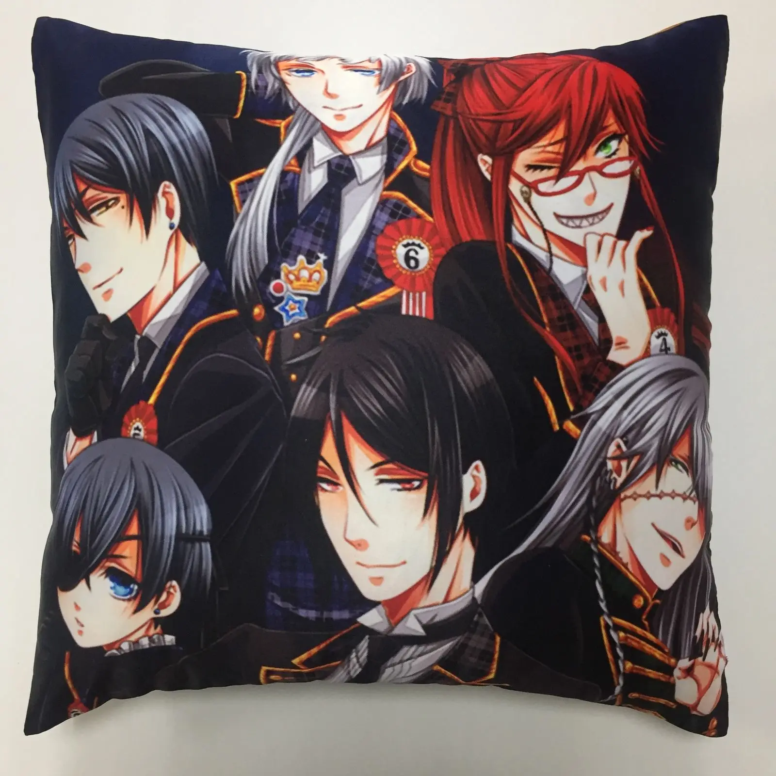 Suef Anime manga Kuroshitsuji Black Butler two sided Pillow Cushion Case Cover 264
Suef Anime manga Kuroshitsuji Black Butler two sided Pillow Cushion Case Cover 264
