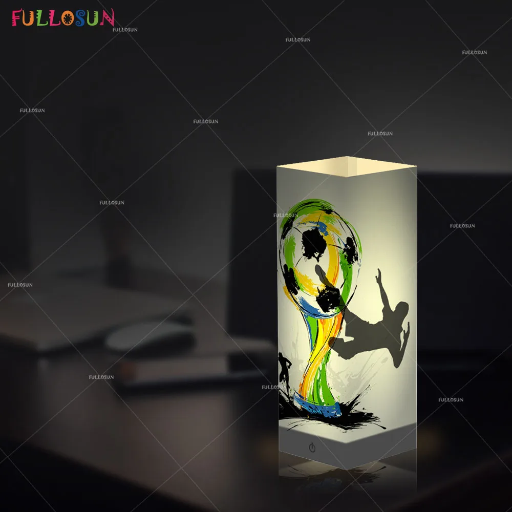 FULLOSUN LED Soccer Night Light Football 3D Shadow Desk Table Lamp Warm Color Bedroom Decorative Lamp for Fans Gift
FULLOSUN LED Soccer Night Light Football 3D Shadow Desk Table Lamp Warm Color Bedroom Decorative Lamp for Fans Gift