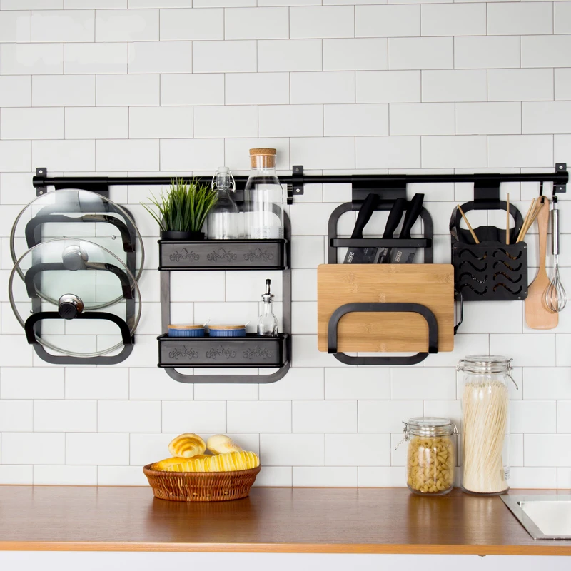 Multifunction Kitchen Storage Holder Rack DIY Wall Hanging Kitchen Shelf Racks Spice Tableware Dish Racks Kitchen Organizer
Multifunction Kitchen Storage Holder Rack DIY Wall Hanging Kitchen Shelf Racks Spice Tableware Dish Racks Kitchen Organizer