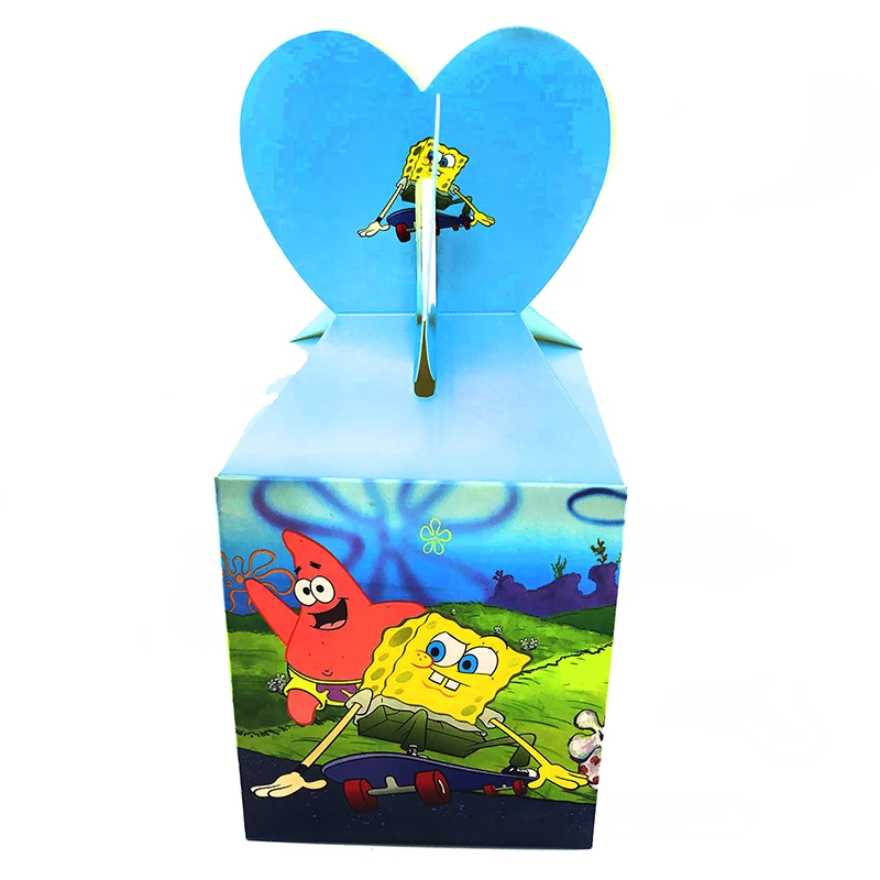 6pcs/lot SpongeBob theme candy boxes SpongeBob theme gift boxes SpongeBob theme birthday party decorations
6pcs/lot SpongeBob theme candy boxes SpongeBob theme gift boxes SpongeBob theme birthday party decorations