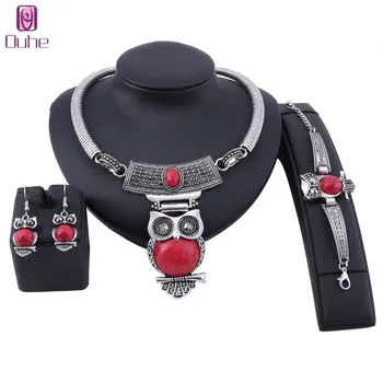 Vintage Owl Crystal Jewelry Sets For Women Wedding Party Statement Necklace Earrings Bracelet Jewelry Sets Valentines Day Gift
Vintage Owl Crystal Jewelry Sets For Women Wedding Party Statement Necklace Earrings Bracelet Jewelry Sets Valentines Day Gift