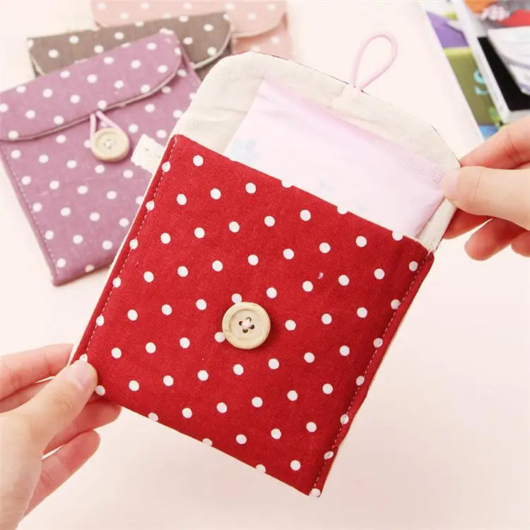 Polka Dot Organizer Storage Female Hygiene Sanitary Napkins Package Small Cotton Storage Bag Purse Case L4A45
Polka Dot Organizer Storage Female Hygiene Sanitary Napkins Package Small Cotton Storage Bag Purse Case L4A45