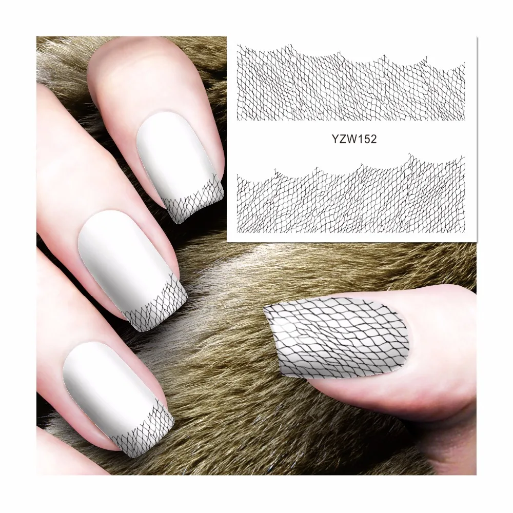 YWK 1 Sheet Water Stickers On The Nails Black Serpentine Water Transfer Nail Art Sticker Decals Manicure Decorations Tools
YWK 1 Sheet Water Stickers On The Nails Black Serpentine Water Transfer Nail Art Sticker Decals Manicure Decorations Tools