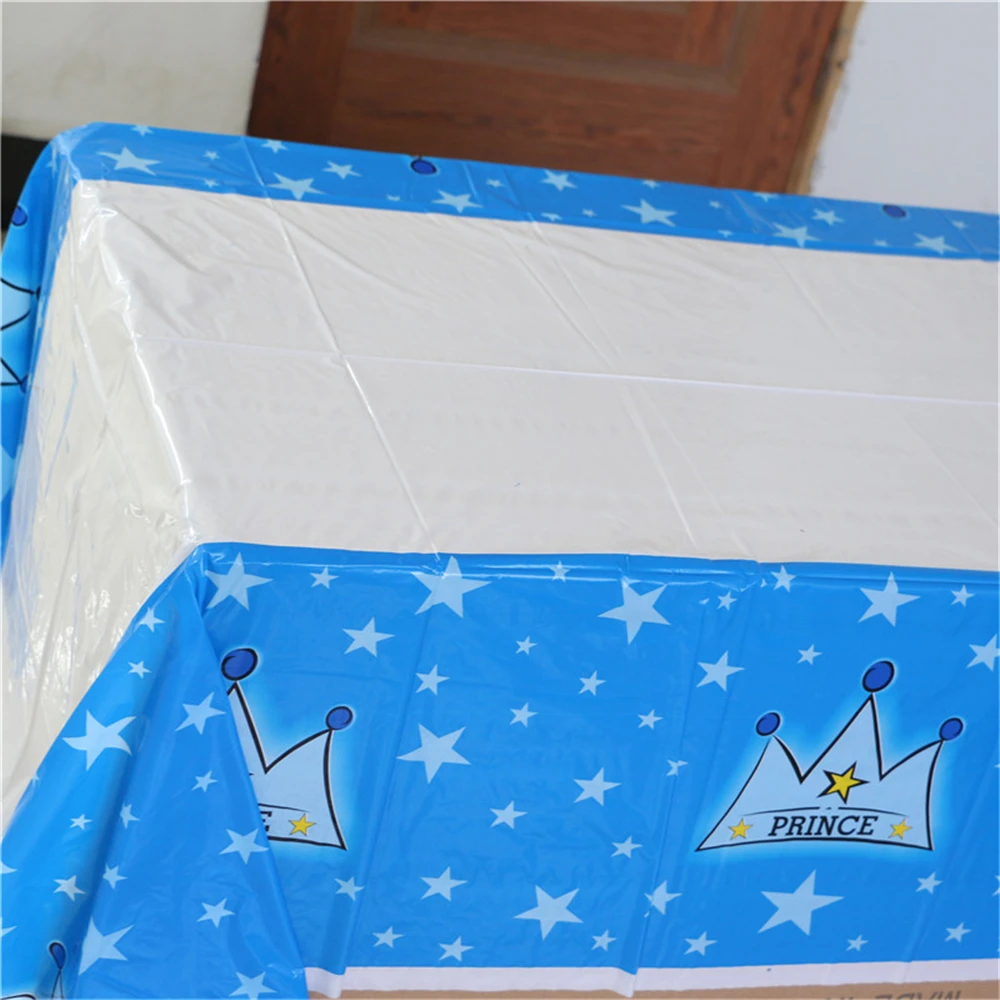 boy prince crown 1pcs 180*108cm Happy birthday theme PE Table Cloth for kids happy birthday party decoration tablecover
boy prince crown 1pcs 180*108cm Happy birthday theme PE Table Cloth for kids happy birthday party decoration tablecover