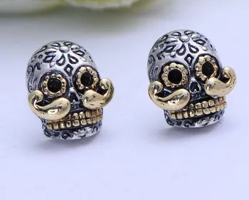 1 PAIR SOLID SKULL SKELETON EARRING STUD 925 STERLING SILVER in gift box Free Shipping
1 PAIR SOLID SKULL SKELETON EARRING STUD 925 STERLING SILVER in gift box Free Shipping