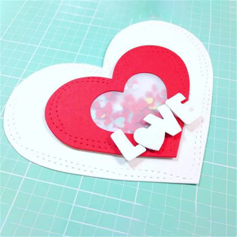 YaMinSanNiO Cuts Stitched Heart Metal Cutting Dies Scrapbooking Embossing for DIY Card Making Cuts New Craft Background Dies
YaMinSanNiO Cuts Stitched Heart Metal Cutting Dies Scrapbooking Embossing for DIY Card Making Cuts New Craft Background Dies