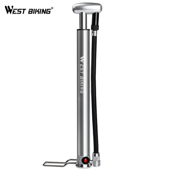 WEST BIKING 160PSI High Pressure Bicycle Pump Cycling Air Inflator MTB Bike Tyre Pump Bomba De Bicicleta AV/FV Bike Tire Pump
WEST BIKING 160PSI High Pressure Bicycle Pump Cycling Air Inflator MTB Bike Tyre Pump Bomba De Bicicleta AV/FV Bike Tire Pump