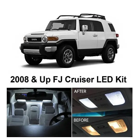 Free Shipping 4Pcs/Lot car-styling Xenon White Package Kit LED Interior Lights For Toyota FJ Cruiser 2008 & Up
Free Shipping 4Pcs/Lot car-styling Xenon White Package Kit LED Interior Lights For Toyota FJ Cruiser 2008 & Up