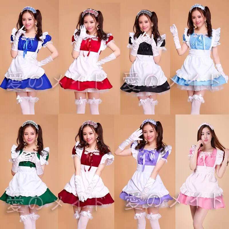 Cafe Restaurant Maid Wear Waiter Professional Uniform Short Skirt Anime Servant Cosplay Costume Sweet lolita Clothes
Cafe Restaurant Maid Wear Waiter Professional Uniform Short Skirt Anime Servant Cosplay Costume Sweet lolita Clothes