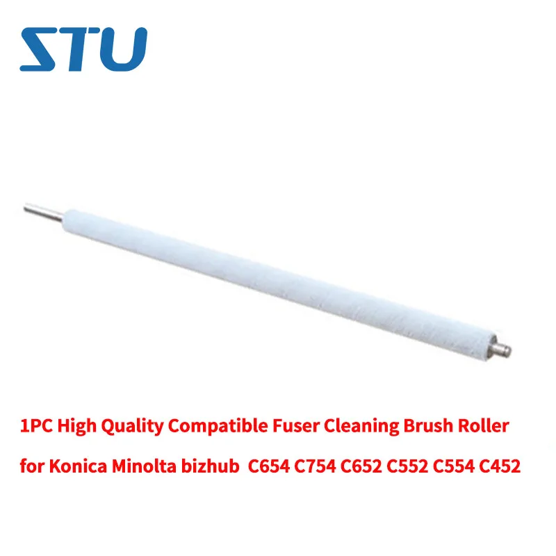 1PC High Quality Compatible Fuser Cleaning Brush Roller for Konica Minolta bizhub C654 C754 C652 C552 C554 C452
