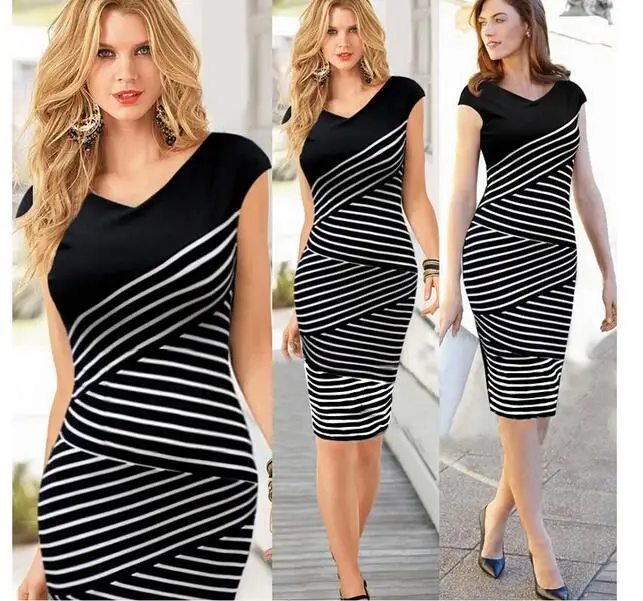 JOYINPARTY Women Summer Dress 2017 Sexy Hip Pencil Dress Casual Long Stripe Dress Sheath Party Dress
JOYINPARTY Women Summer Dress 2017 Sexy Hip Pencil Dress Casual Long Stripe Dress Sheath Party Dress