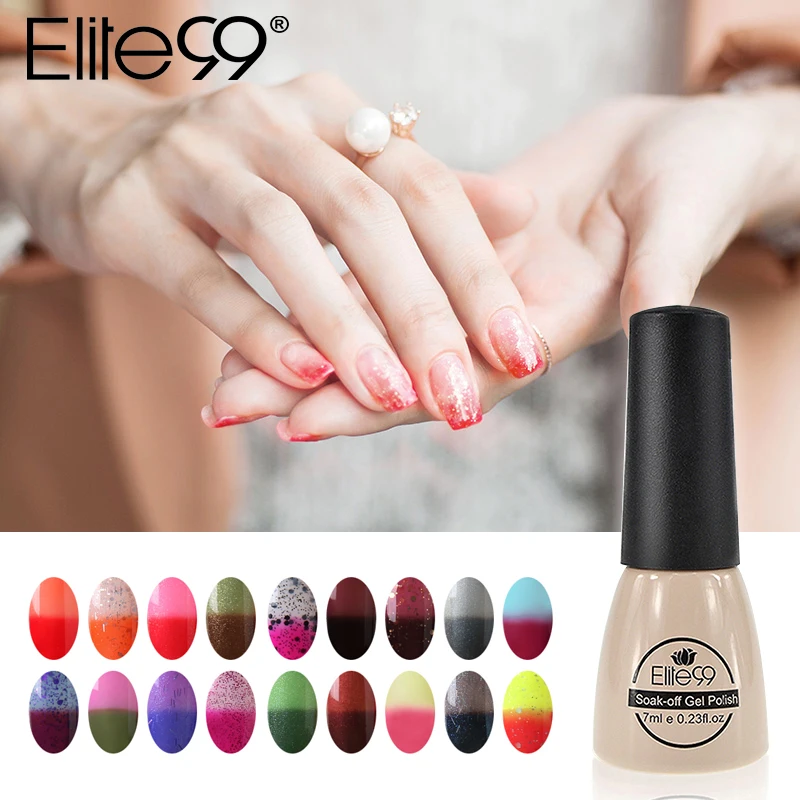 Elite99 7ML Temperature Change Gel Varnish Stamping Gel Paint UV LED Soak Off Semi Perment Nail Art Enamel for Nail Nagellak Ink
Elite99 7ML Temperature Change Gel Varnish Stamping Gel Paint UV LED Soak Off Semi Perment Nail Art Enamel for Nail Nagellak Ink