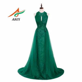 ANTI Robe De Soiree Chest A-Line Green Long Evening Dress Elegant Vestido De Festa Prom Gown O-Neck Tulle Crystal Illusion
ANTI Robe De Soiree Chest A-Line Green Long Evening Dress Elegant Vestido De Festa Prom Gown O-Neck Tulle Crystal Illusion