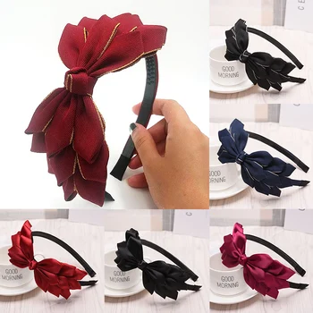 LNRRABC 1PC Solid Women Cute 7Colors Girls Hair Band Fashion Girl Bowknot Fabric Hairbands Headwear Hair Accessories
LNRRABC 1PC Solid Women Cute 7Colors Girls Hair Band Fashion Girl Bowknot Fabric Hairbands Headwear Hair Accessories