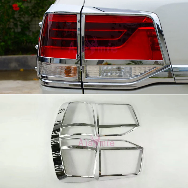 Chrome Car-Styling Taillight Cover Lamp Trim Light Overlay Panel 2016 2017 2018 For Toyota LC Land Cruiser 200 Accessories
Chrome Car-Styling Taillight Cover Lamp Trim Light Overlay Panel 2016 2017 2018 For Toyota LC Land Cruiser 200 Accessories