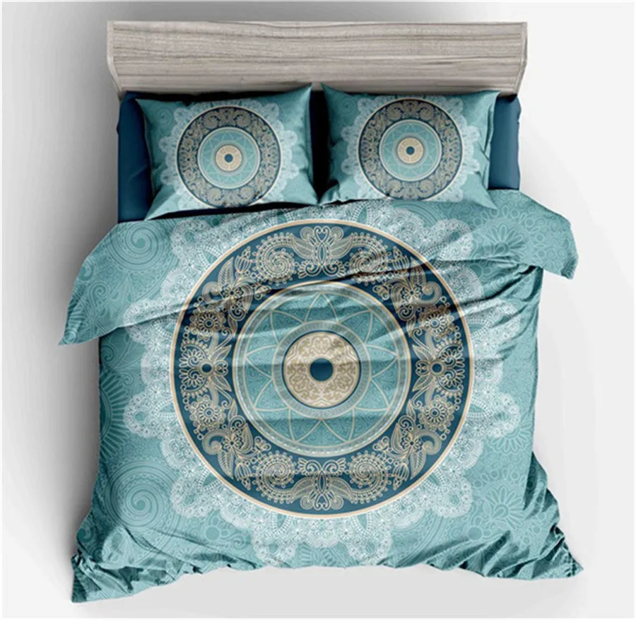 bohemia 2/3pc 3d comforter bedding sets blue duvet cover set winter Pillow case twin full queen king size Bedlinen home ornament
bohemia 2/3pc 3d comforter bedding sets blue duvet cover set winter Pillow case twin full queen king size Bedlinen home ornament