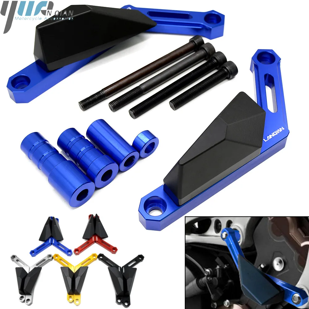 Motorcycle CNC Aluminum Frame Slider frame sliders crash pads protect For Yamaha MT-09 FZ-09 MT-09 TRACER FJ-09 XSR900 2013-2016
Motorcycle CNC Aluminum Frame Slider frame sliders crash pads protect For Yamaha MT-09 FZ-09 MT-09 TRACER FJ-09 XSR900 2013-2016